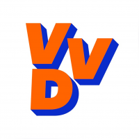 Logo van VVD